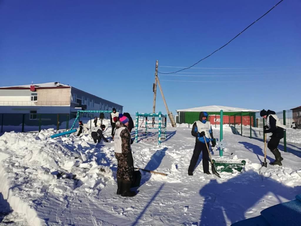 Снежный десант Уэлен