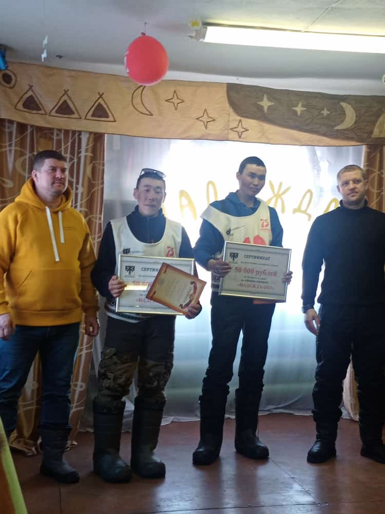 Празднование юбилея гонки -Надежда- в с. Нешкан