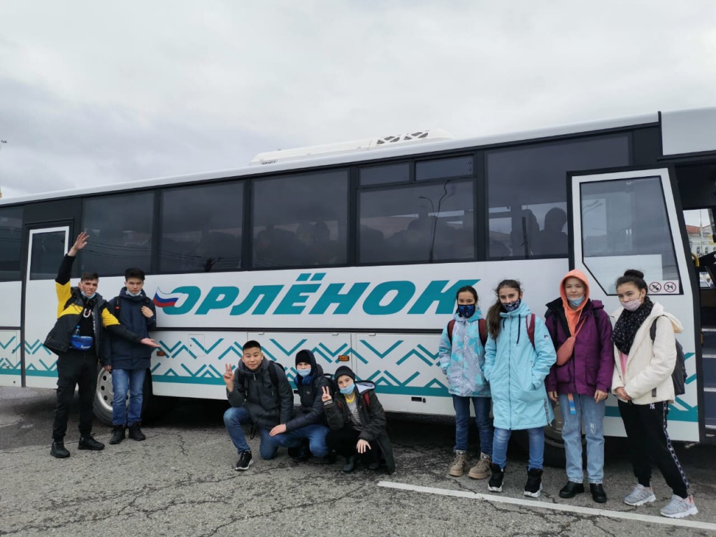 Школьники района посетили «Орлёнок»