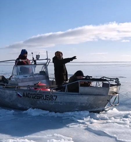 Лоринские морзверобои первыми в округе открыли сезон морской охоты