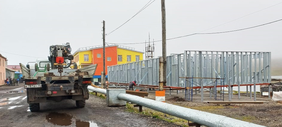 В районе продолжается строительство жилья